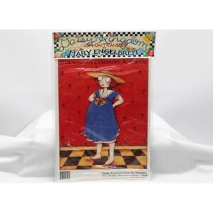 1990 Daisy Kingdom Iron on Transfer Mary Engelbreit This Woman Deserves A Party